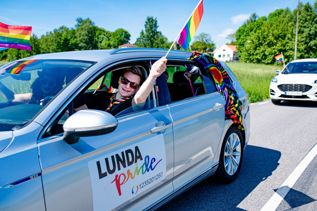 Joakim Månsson Bengtsson, ordförande för Lundapride