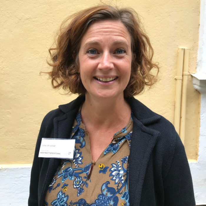 Lina Brustad på Rösträttsfestivalen 2021