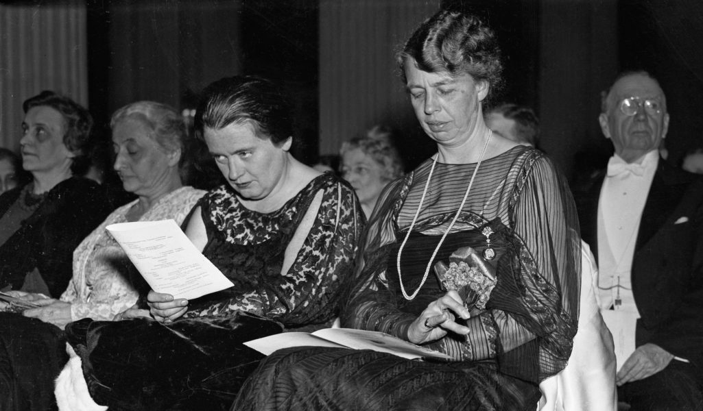 Lorena Hicks och Eleanor Roosevelt 1935.