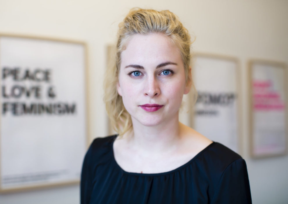 Clara Berglund, generalsekreterare i Sveriges kvinnolobby
