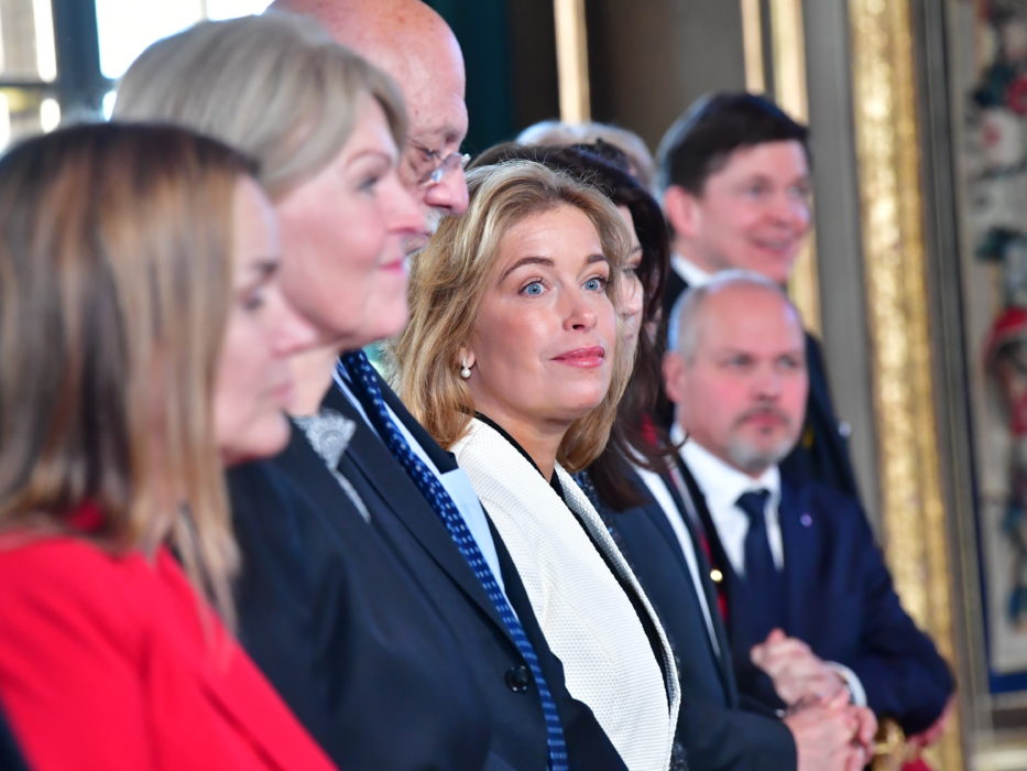 Skifteskonselj på Stockholms slott.