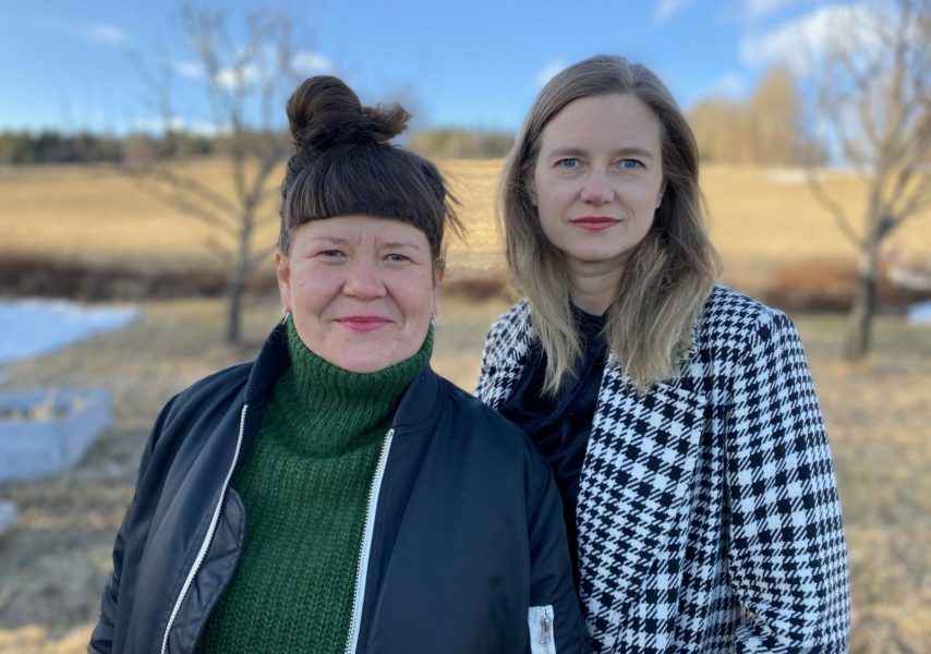 Patricia Fjellgren och Malin Nord är redaktörer för antologin Inifrån Sápmi.