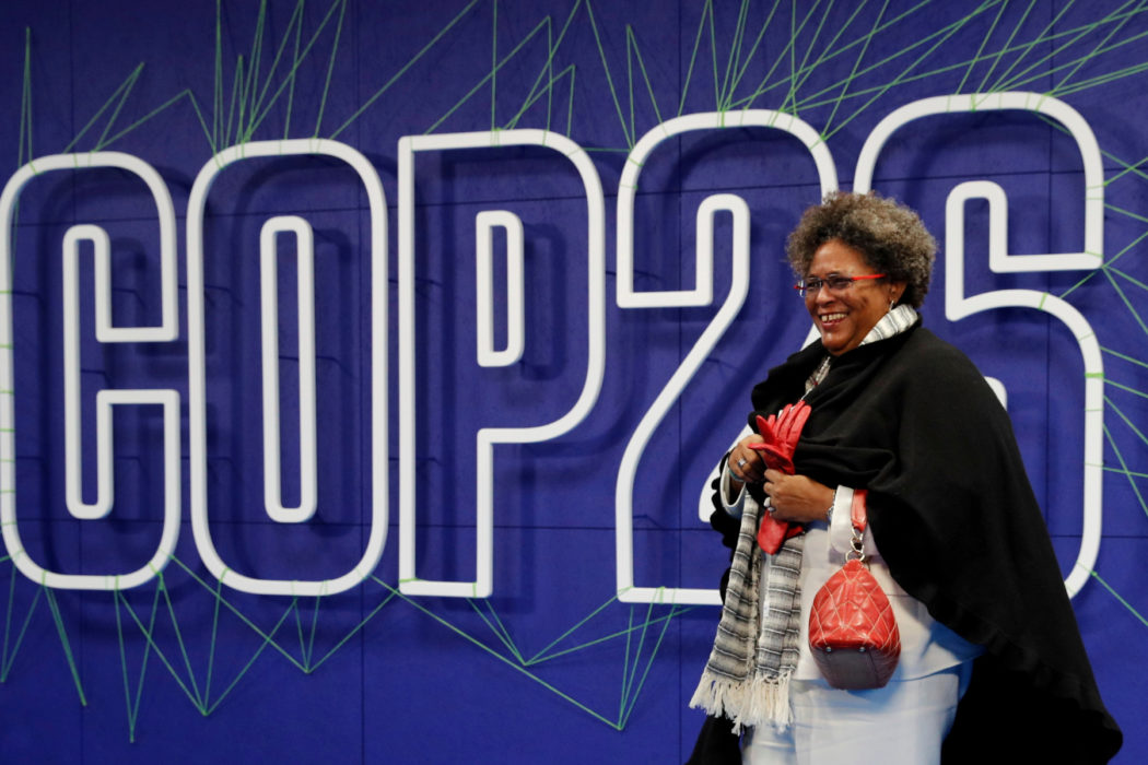 Mia Mottley på Cop26 i Glasgow 2021