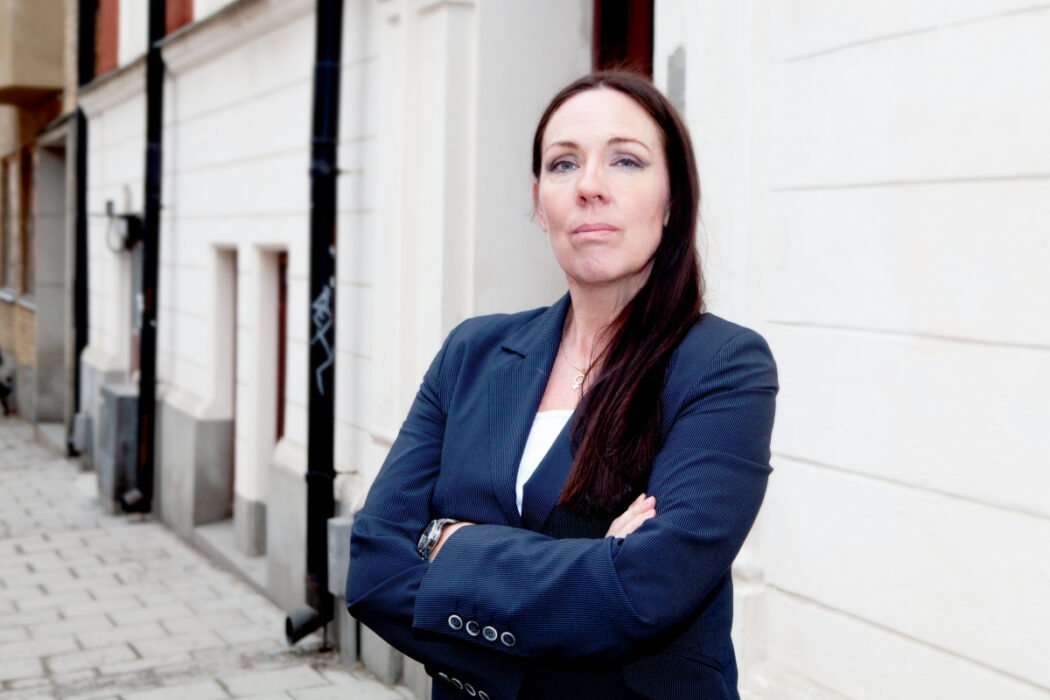 Jenny Westerstrand, ordförande för Roks