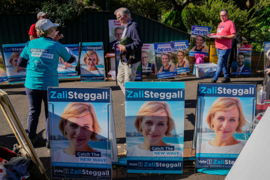 Teals kallas de oberoende kvinnor som utmanar de etablerade politikerna när Australien går till val på lördagen.