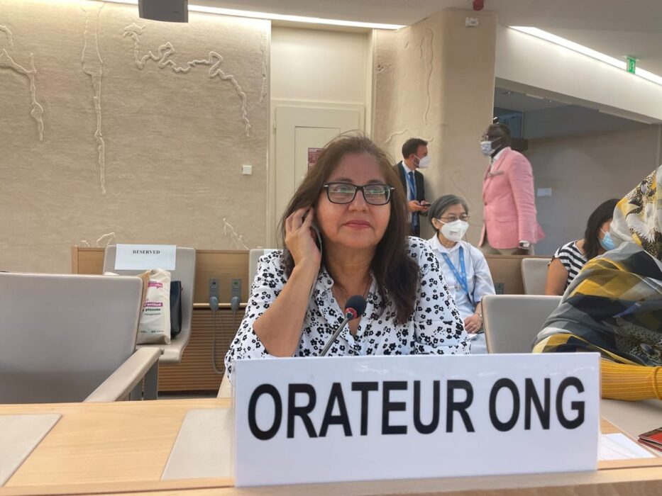 Soledad Jarquín Edgar i Genéve juni 2022
