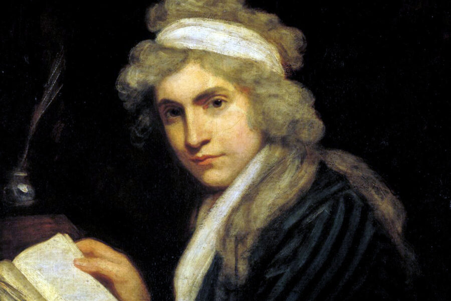 John Opies porträtt av Mary Wollstonecraft.