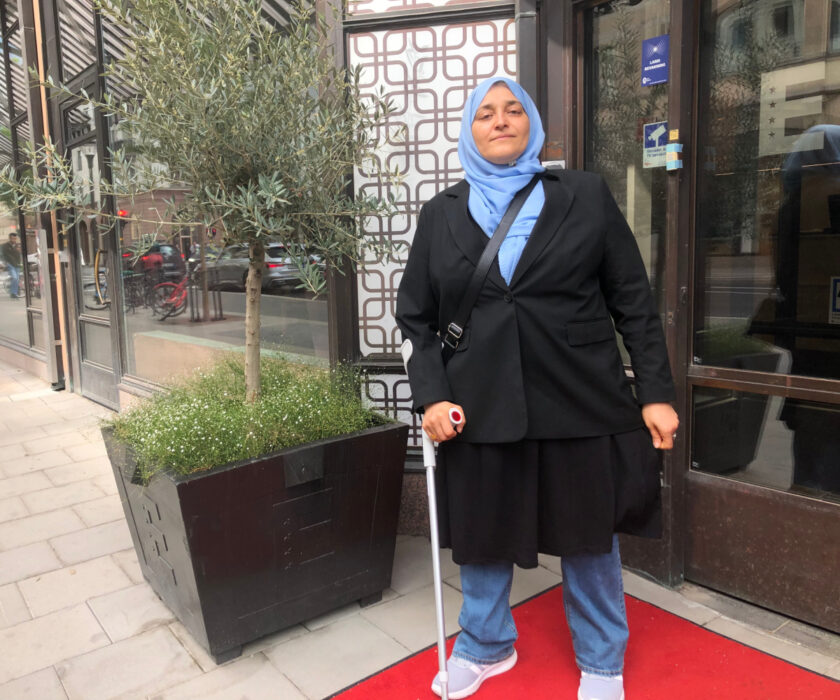 Jamila Afghani, Stockholm, 16 juni 2022