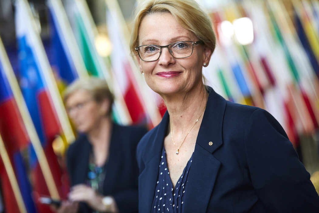 Socialdemokraten Helene Fritzon i EU-parlamentet
