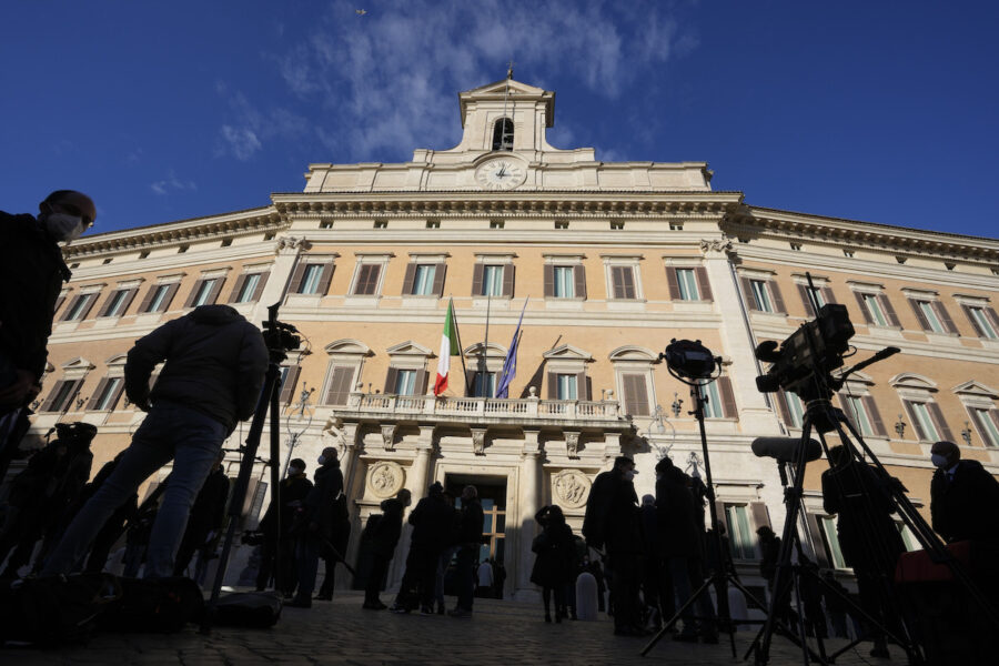 Montecitorio, deputeradekammaren, underhuset i det tvådelade italienska parlamentet.