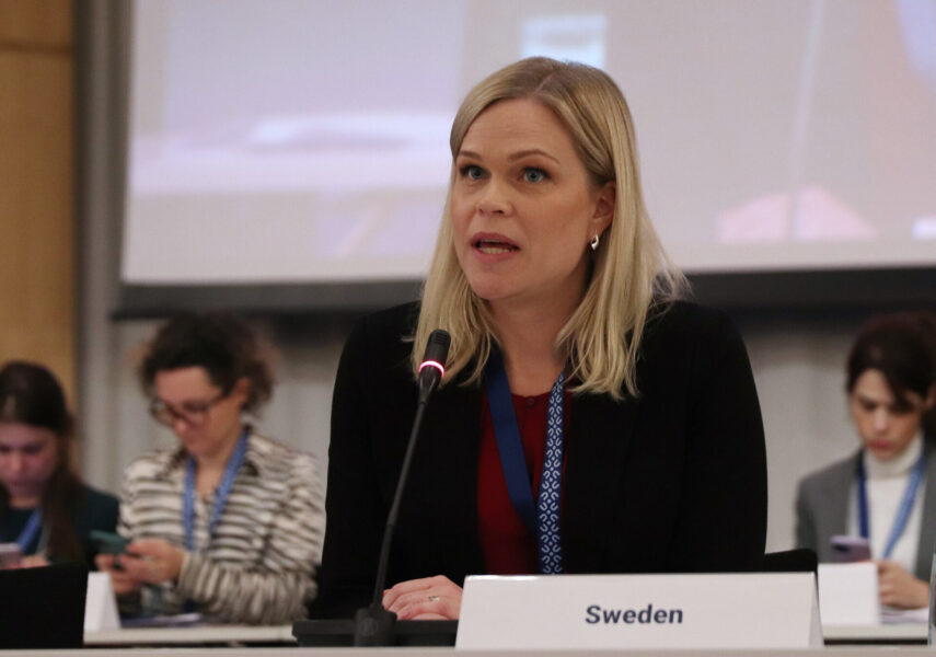 Jämställdhetsminister Paulina Brandberg ledde EU-toppmötet i veckan.