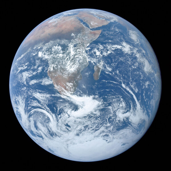 Jorden – fotograferad från månen. FOTO: NASA