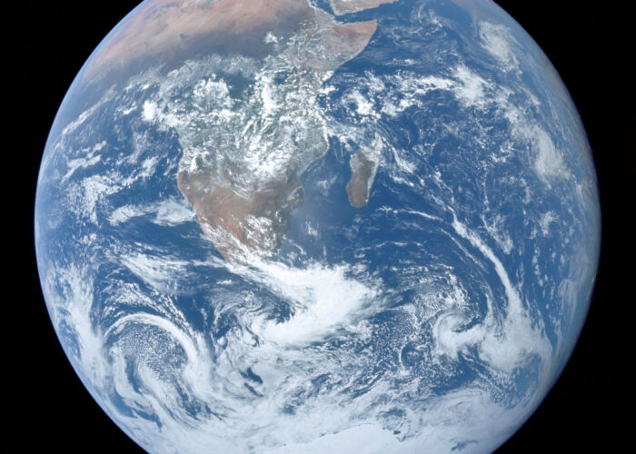 Jorden – fotograferad från månen. FOTO: NASA
