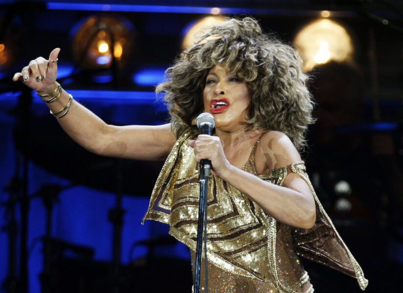 Tina Turner i ett uppträdande i Zurich, Switzerland 15 februari 2009.