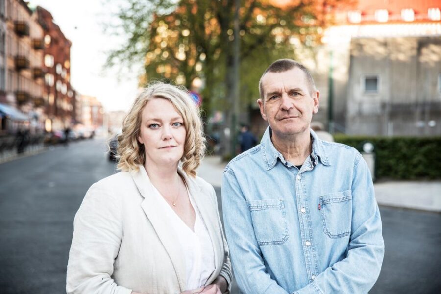 Emma-Lina Johansson och Anders Skans, Vänsterpartiet Malmö.