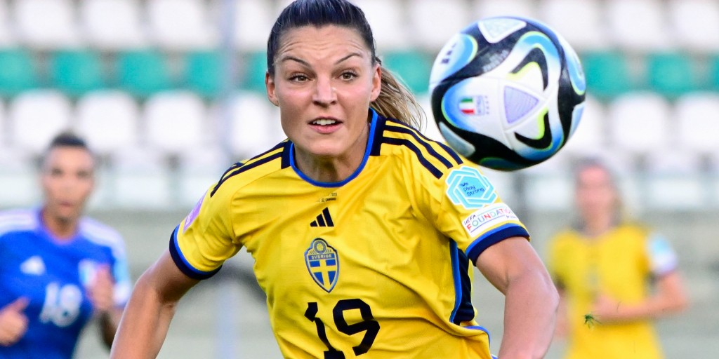 Johanna Rytting Kaneryd gjorde matchens enda mål vilket gav Sverige en nödvändig seger.