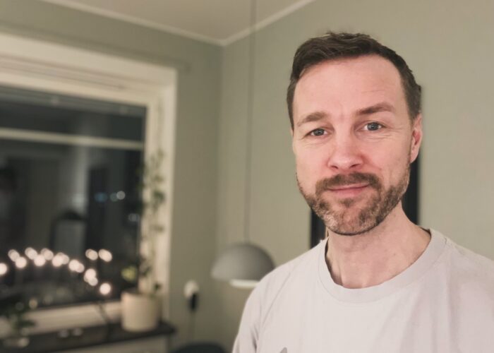 polis Markus Antonsson i civila kläder