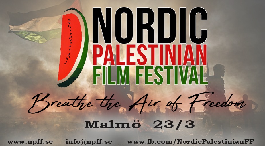 Affisch för Nordic Palestinian Film Festival