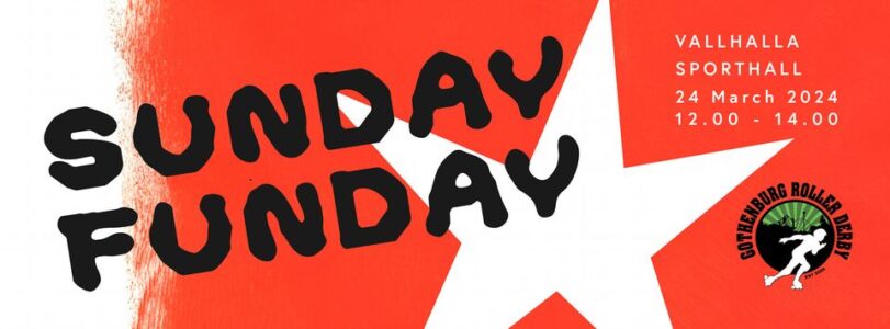 Affisch för roller derby