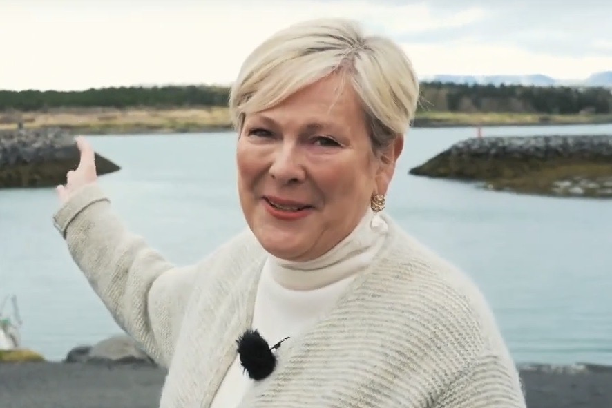 Halla Tómasdóttir är Islands nya president.