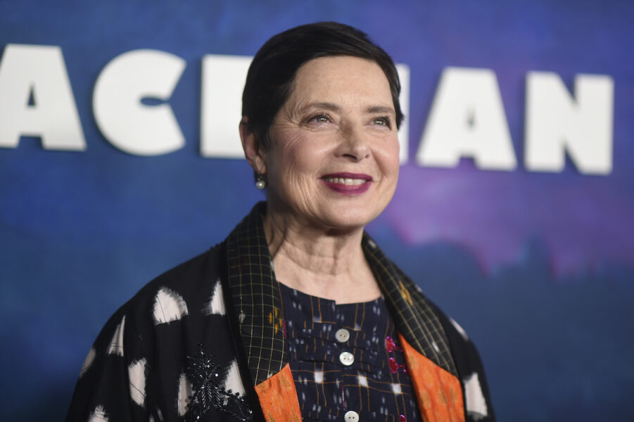 Isabella Rossellini på filmpremiär