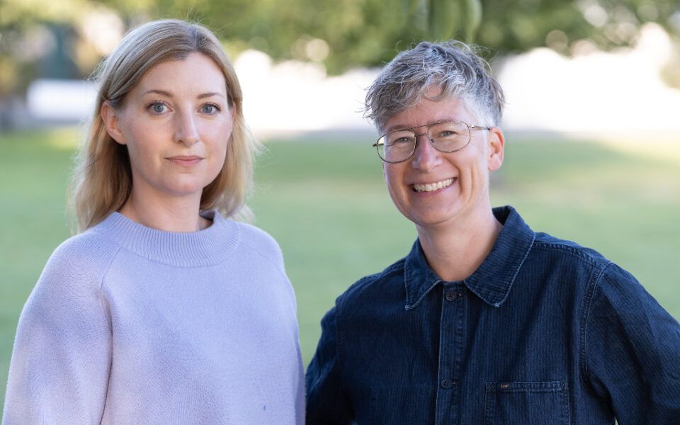 Frida Hylander och Sara Nilsson Lööv.