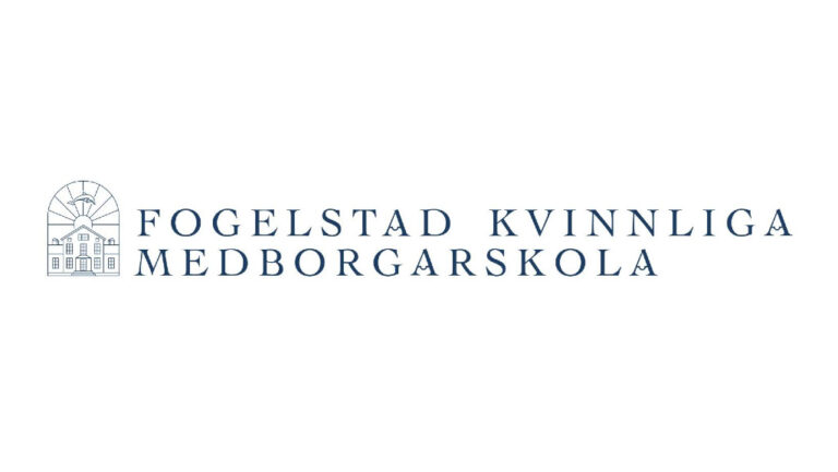 Logga: Fogelstad kvinnliga medborgarskola.