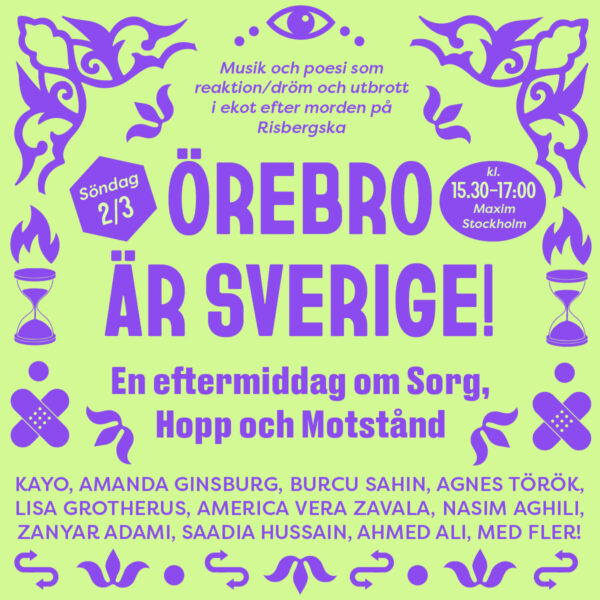 Örebro är Sverige.