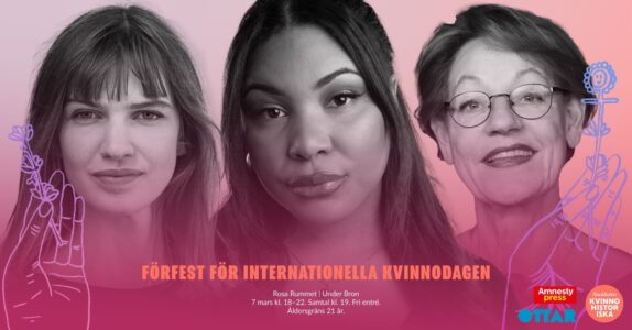 Essy Klingberg, Fanna Ndow Norrby, Gudrun Schyman.