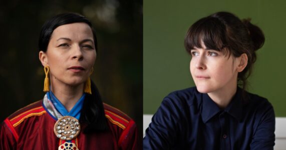 Elin Anna Labba och Alexandra Sundqvist.