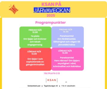 KSAN på Järvaveckan 2025.