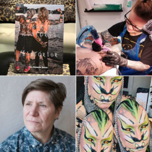 Queer tatueringshistoria och Pia Laskar.