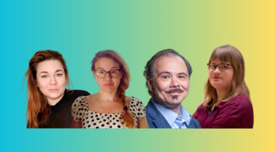 Lotta Ilona Häyrynen, Isobel Hadley-Kamptz, Lukas Romson och Signe Krantz.