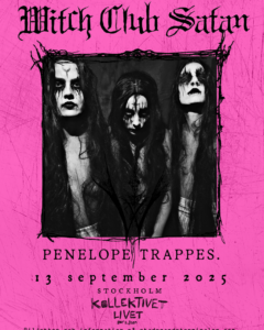 Witch Club Satan spelar.