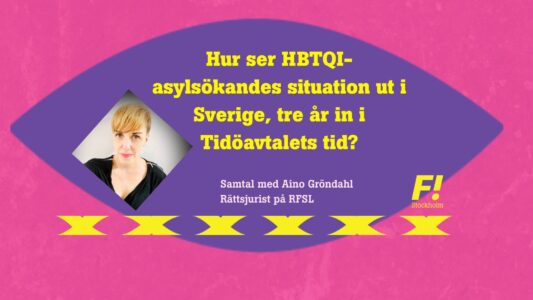 Fi-evenemang under Pride.