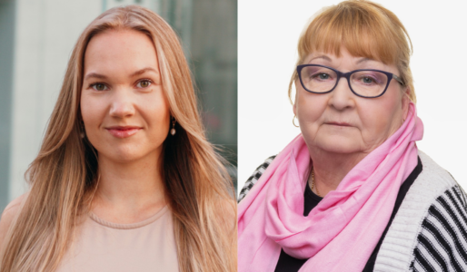 Oona Foster och Pirkko Rantasuo.