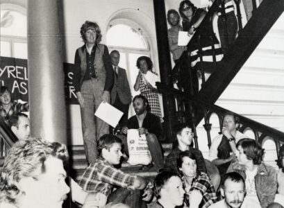 RFSL-protest vid trappa 1979.