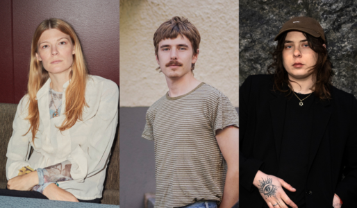 Ida Therén, Scott Huber och Hanna Rajs.