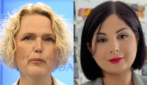 Anna-Karin Hatt, Arez Mohamadi.