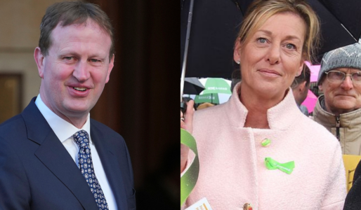 Jim O'Callaghan, Máire Devine.