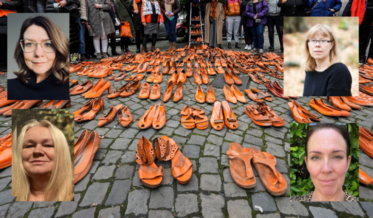 Linnéa Bruno, Carin Holmberg, Goldina Smirthwaite, Jenny Westerstrand.