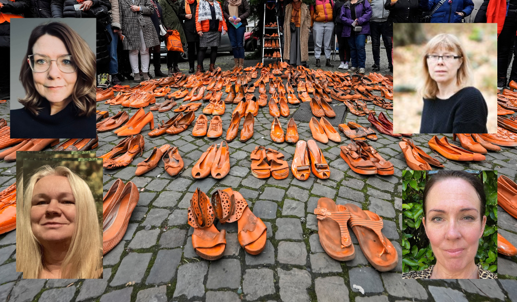 Linnéa Bruno, Carin Holmberg, Goldina Smirthwaite, Jenny Westerstrand.